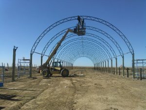 Farm cattle gate fencing